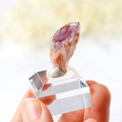 ファントムアメジスト 原石 モザンビーク産 天然石 紫水晶 鉱物 標本