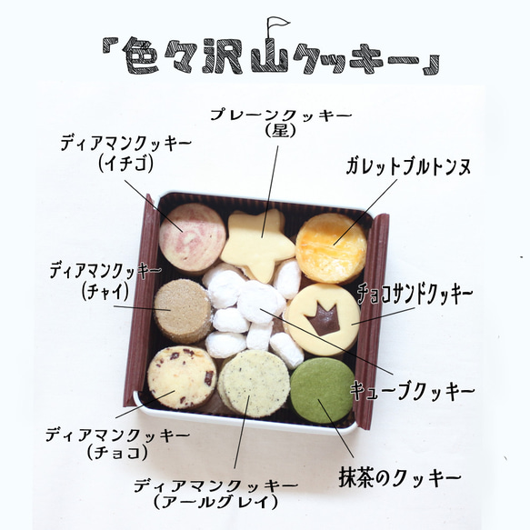 クッキーに♪メデタイ気分♪をメッセージに込めて、めで鯛クッキー缶 6枚目の画像