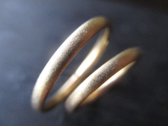 　【結婚指輪SOLIS】 ARTEMIS  アルテミス　2本セット価格　PT950鍛造指輪 4枚目の画像