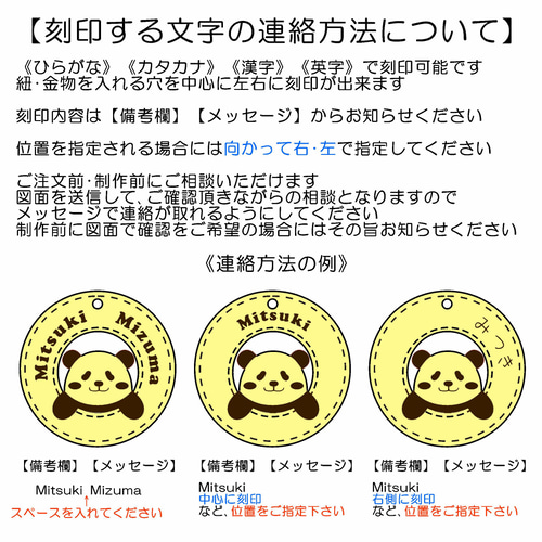 ぱんだ様ご確認ページ