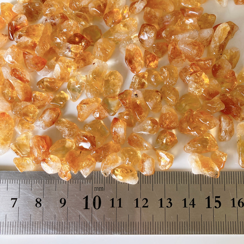 商売繁盛✨ブラジル産 飴色 シトリン さざれ石20g 天然石 ?????? 