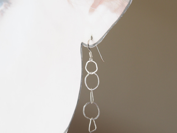 catena 銀耳環/耳環 silver925 ◼pivo◼1535 第7張的照片