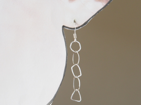 catena 銀耳環/耳環 silver925 ◼pivo◼1535 第6張的照片