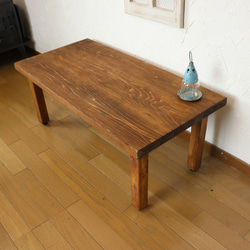 国産ひのき100cmローテーブル　　cafeカフェダイニングテーブル　カウンターテーブル　 8枚目の画像