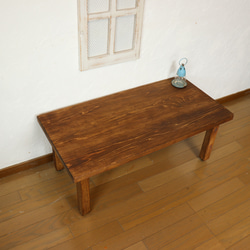 国産ひのき100cmローテーブル　　cafeカフェダイニングテーブル　カウンターテーブル　 18枚目の画像