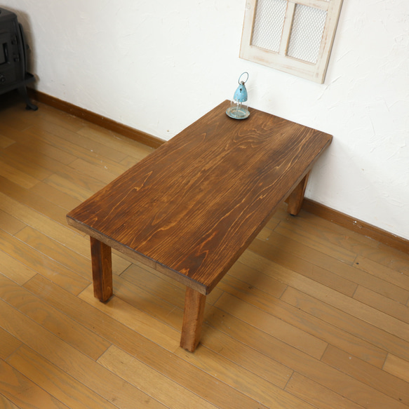 国産ひのき100cmローテーブル　　cafeカフェダイニングテーブル　カウンターテーブル　 16枚目の画像