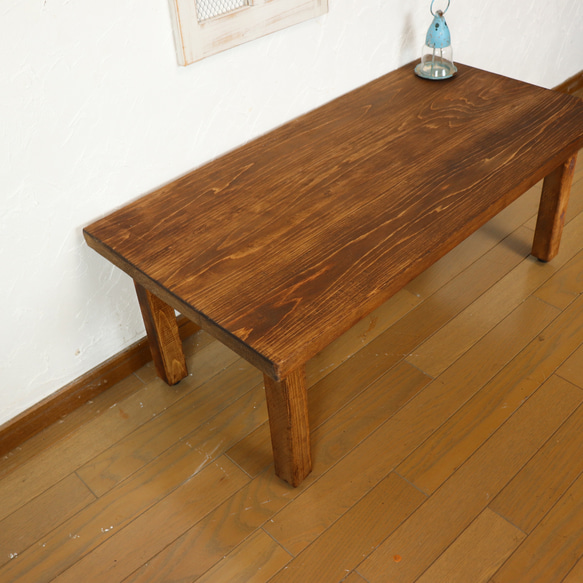 国産ひのき100cmローテーブル　　cafeカフェダイニングテーブル　カウンターテーブル　 20枚目の画像