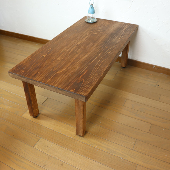 国産ひのき100cmローテーブル　　cafeカフェダイニングテーブル　カウンターテーブル　 15枚目の画像