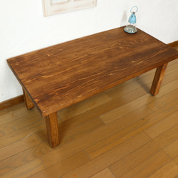 国産ひのき100cmローテーブル　　cafeカフェダイニングテーブル　カウンターテーブル　 19枚目の画像
