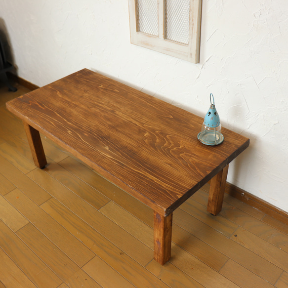 国産ひのき100cmローテーブル　　cafeカフェダイニングテーブル　カウンターテーブル　 9枚目の画像