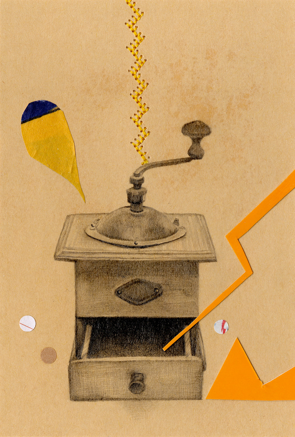 コーヒーミル 絵画 中田 知美 通販 13966731｜Creema(クリーマ)