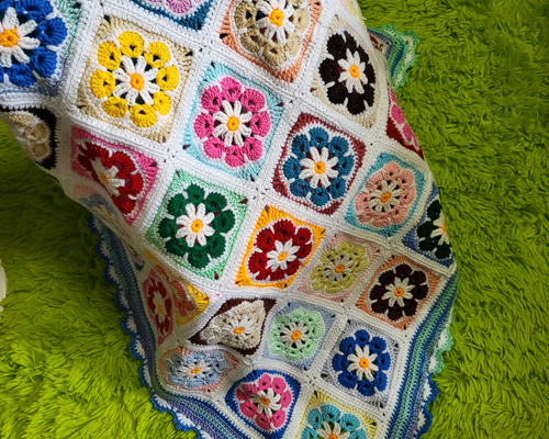 受注制作カラフルブランケット その他インテリア雑貨 メッシュ 通販