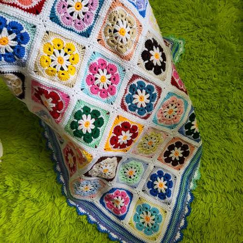 受注制作カラフルブランケット その他インテリア雑貨 メッシュ 通販