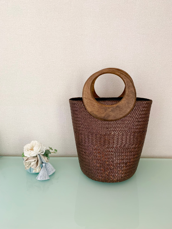 ラタンカゴバッグ（かごバッグ）｜COOCO（クーコ）の