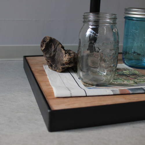 2段タイプのアイアン製回転シェルフ industrial風 可愛いアイテム