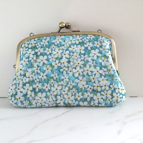 新品未使用　ハンドメイド　がま口付き親子がま口　マイリトルテイラー　リバティ リバティ*小さい親子がま口 がま口 May* 通販 13967325｜Creema