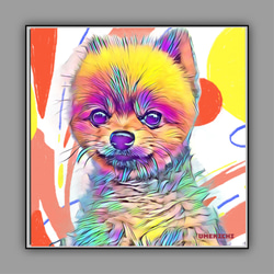 ペット 似顔絵 ペットイラスト お描きします オーダーメイド 犬