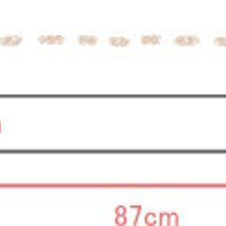 【3cm幅】チロリアン風 カメラストラップ/ノスタルジックオレンジフラワー 80003-542 5枚目の画像