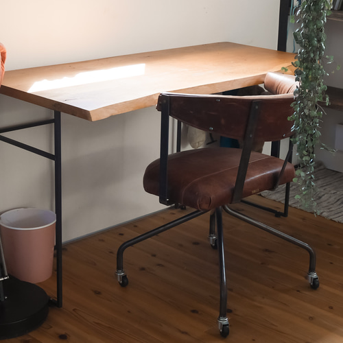 送料無料／[Counter Desk(IR_LG_M)]カウンターデスク ワーク