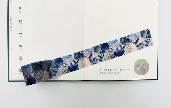 Original Design Paper Tape - World of Flowers by Seed Cone 3枚目の画像