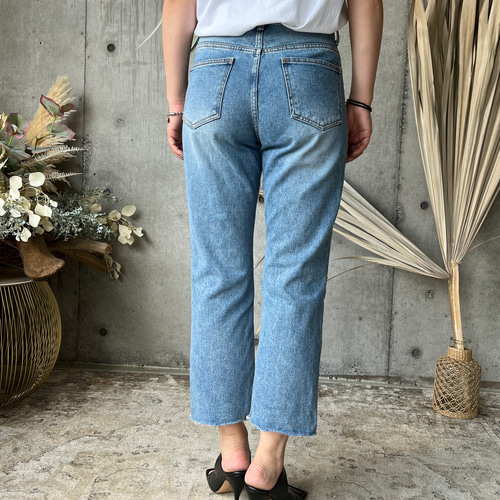 【人気】メイクアイ make ai デニム パールデニム ブルー SALE 】30％OFFパールデニム（ホワイト） ロングパンツ