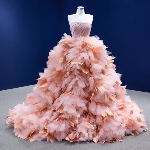 豪華お色直しカラードレス☆サイズオーダー無料☆二次会前撮り結婚式  