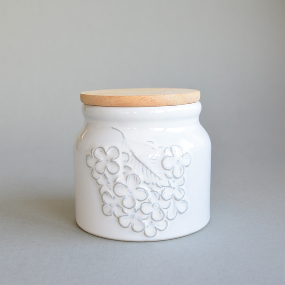 Lienリアン キャニスター ホワイト 保存容器／インテリア／0267923