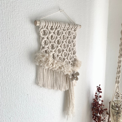 NO.389『流木タペストリー・マクラメ編み』 7971ecca9cf538076bc31528cabb21