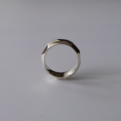 Facet cut pinky ring【再販】 3枚目の画像