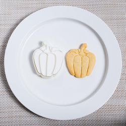 ピーマン / パプリカ（クッキーカッター・クッキー型） 1枚目の画像