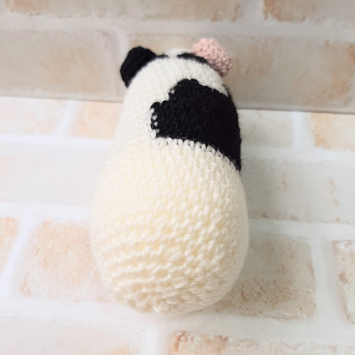 送料無料オーダー品あみぐるみモルモットのごまちゃん あみぐるみ