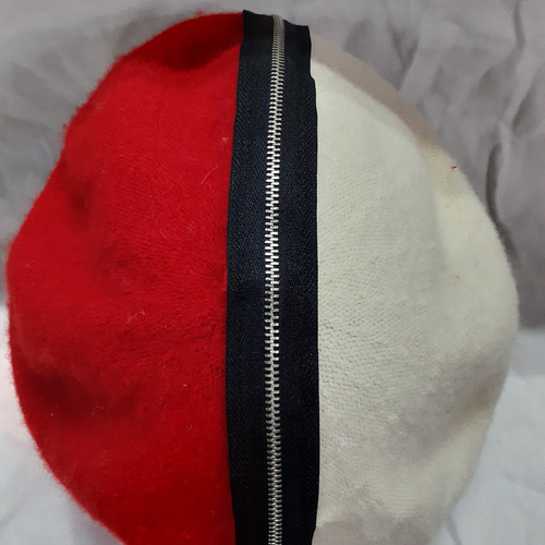 ハードコア パンク スキンズ ファッション レッド×ホワイト