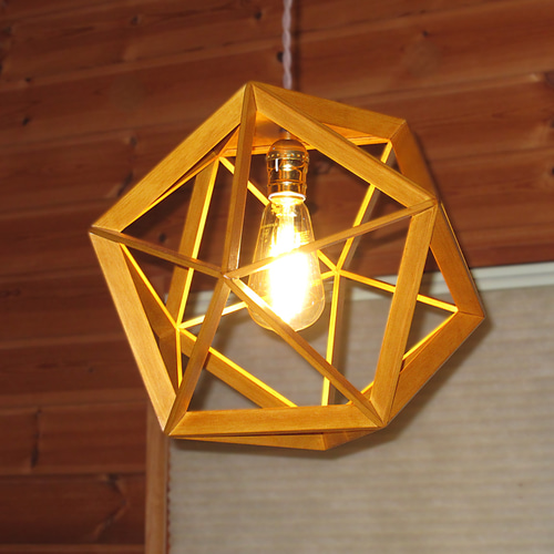 インテリア照明 イコサへドロン S20PI 正20面体 ペンダントライト