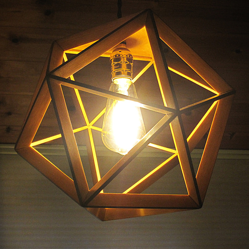 インテリア照明 イコサへドロン S20PI-20 正20面体 ペンダントライト
