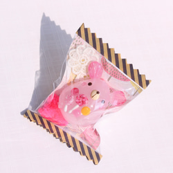 キャンディちびっこくまちゃん(ピンク） 2枚目の画像