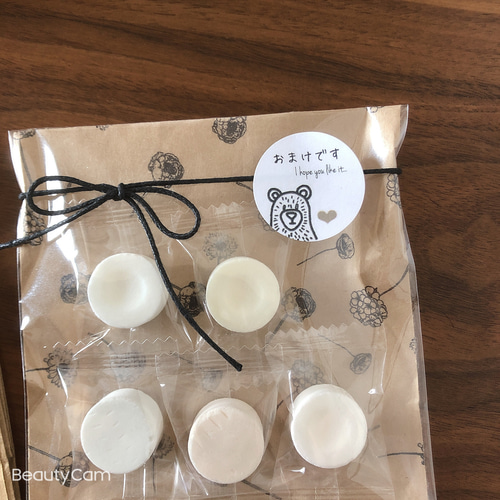3センチサークル おまけです 手書き風 北欧 シール ♡手作りシール屋 