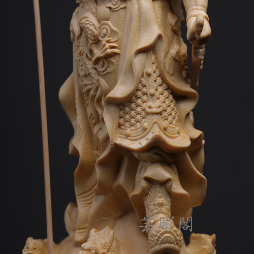 武聖　関羽像 約30cm Amazon.com: Thcbme 关公像关羽关二爷关公摆件武财神供奉神像
