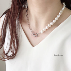 ❣️Mal.淡水パール_マンテルネックレス　No.31 f977aac9de8eeef729d577fd2009fb