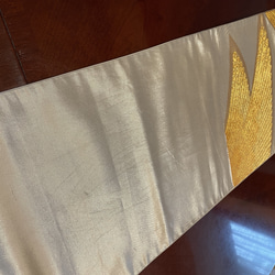 豪華な刺繍の袋帯リメイク　正絹テーブルランナー　プレゼント1525 1526 7枚目の画像