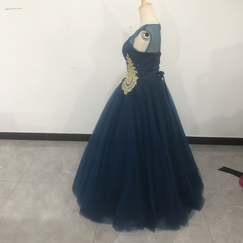 【★クラシカルデザイン★】パーティードレス　フォーマル　演奏会　結婚式　ステージ 楽天市場】ドレス ロングドレス 演奏会 刺繍 ドレス ロング