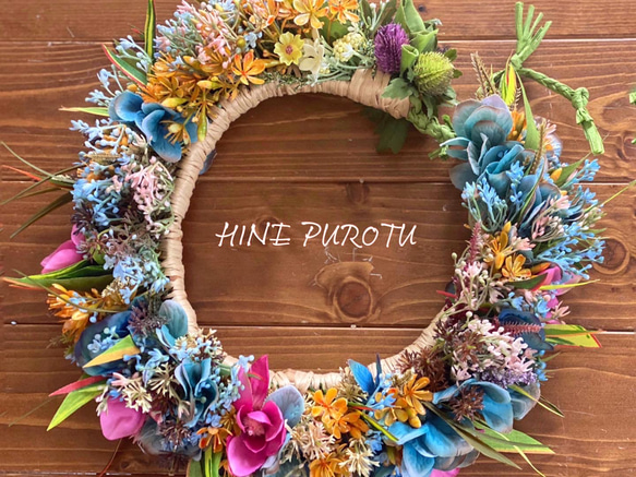 花冠オーダー（南国風ウェディング花嫁さん・タヒチアンダンサー