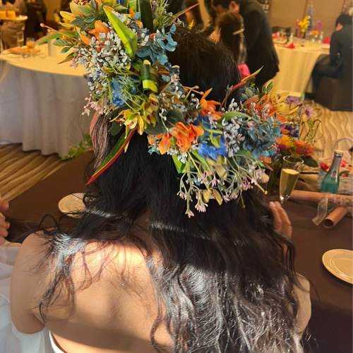 【R/EN○R】花冠 オーダー品 ウェディング オーダー♡ブーケ 花冠 ブライダルブーケ ウエディングブーケ