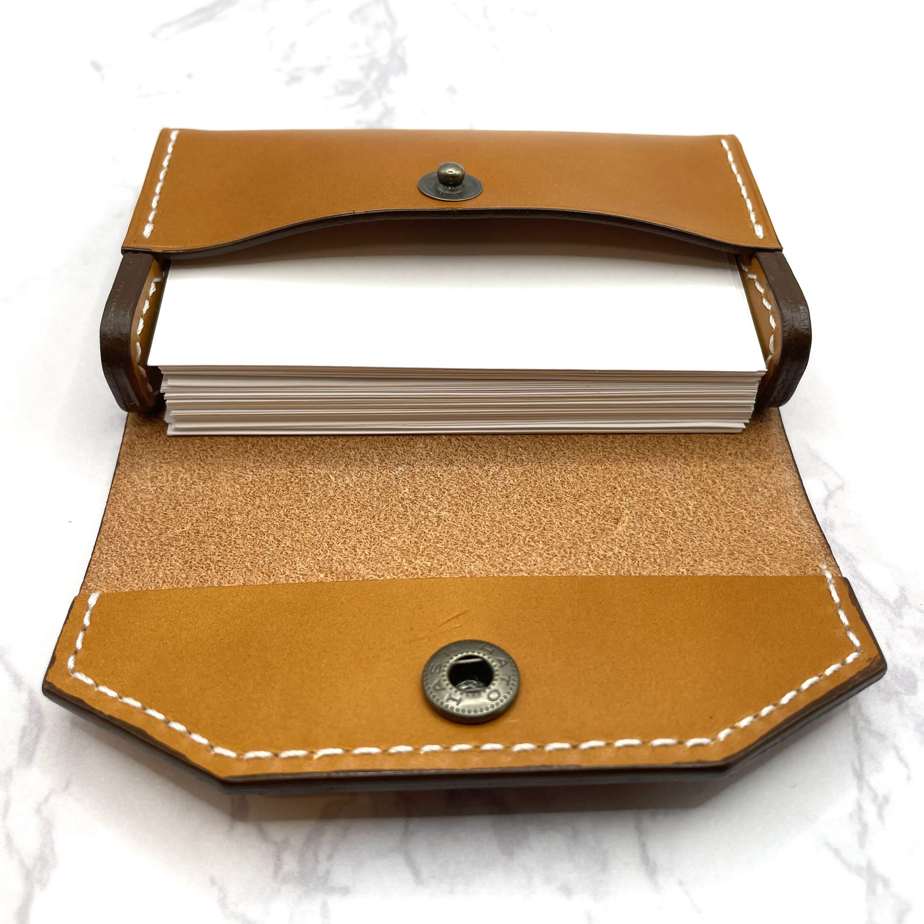 （5カラー）【本革】名刺入れ/カードケース#1（姫路レザー）/受注生産