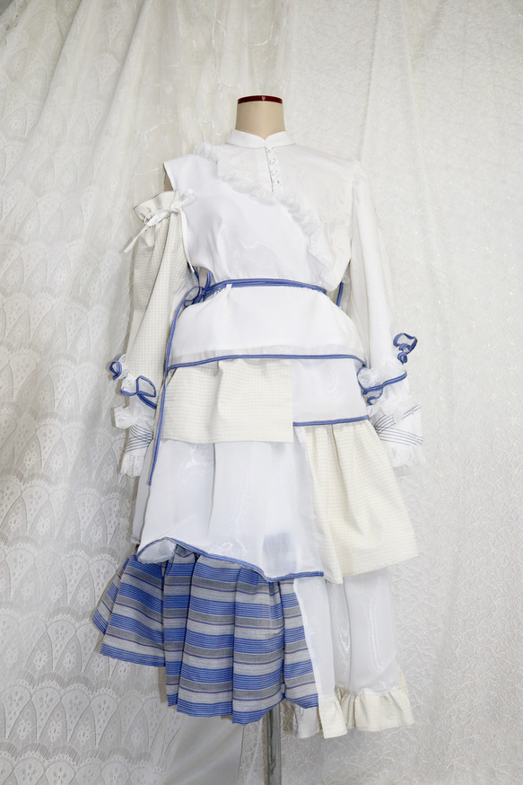 original gather design setup meikeiin handmade stage costume 2枚目の画像