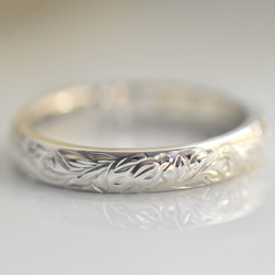 「HONU」Hawaiian silver ring / sv950 4枚目の画像