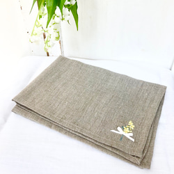 すずらん刺繍のティーマット その他キッチン小物 Fragrance of