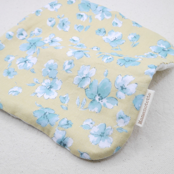 ふわもこハンカチ｜ツートーンフラワー-Two-Tone Flower-｜L・20×20cm｜ガーゼハンカチ 8枚目の画像