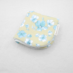 ふわもこハンカチ｜ツートーンフラワー-Two-Tone Flower-｜L・20×20cm｜ガーゼハンカチ 10枚目の画像