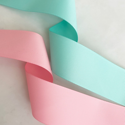 ティファニーブルー リボン ピンク グログランリボン パステルカラー