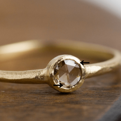 ダイアモンドの指輪/NECKLACE/ BROWN BRIOLLETE